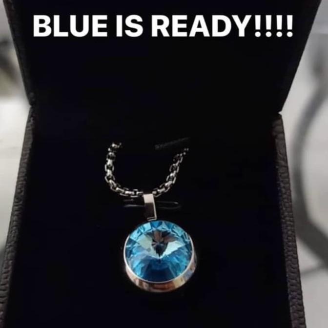 KK Liforce Blue Crystal (AQUAMARINE SWAROVSKI)