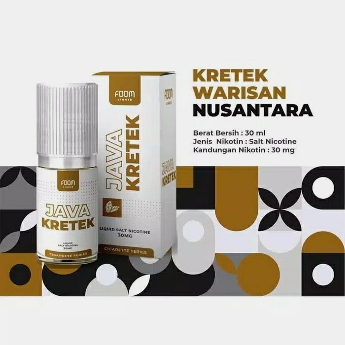 Foom Java Kretek Salt 30ML
