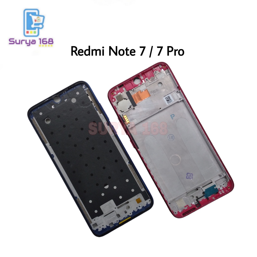 FRAME LCD TULANG TENGAH BEZEL LCD TATAKAN LCD XIAOMI REDMI NOTE 7 / NOTE 7 PRO