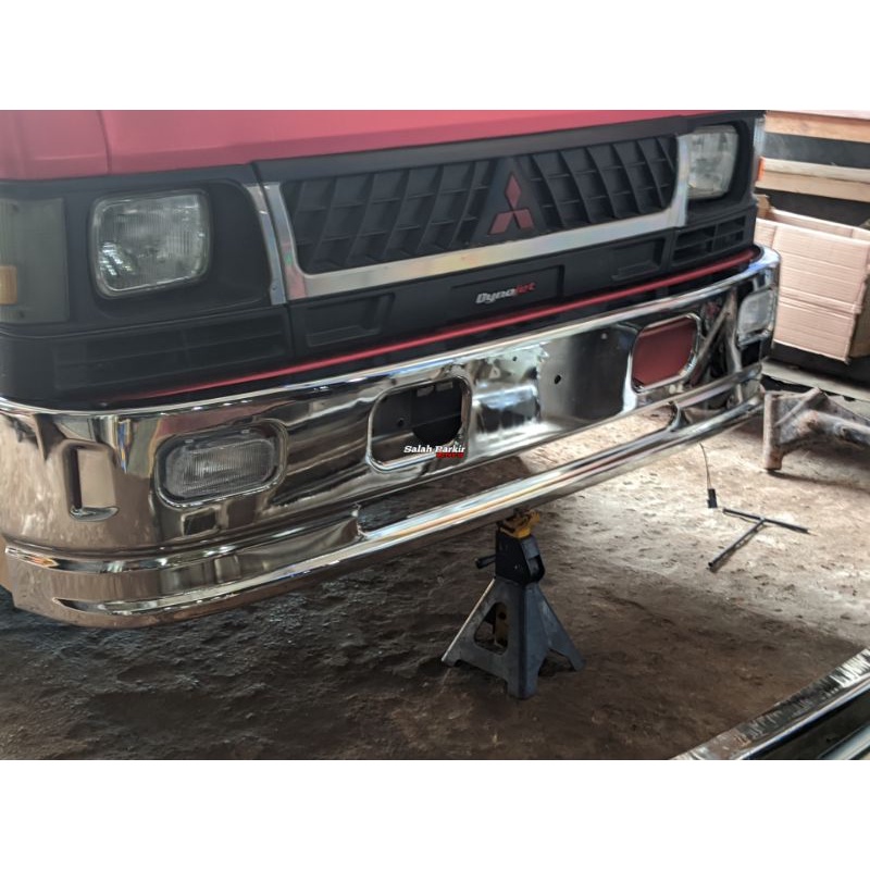 bumper depan mitsubishi L300 full press krom bemper depan patriot bemper depan m18 canter isuzu elf 