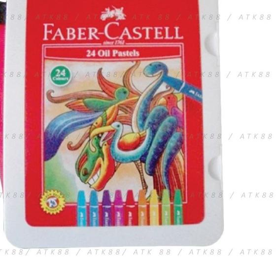 

Hexagonal Oil Pastel 24 Pcs (#120089) / Crayon faber castell