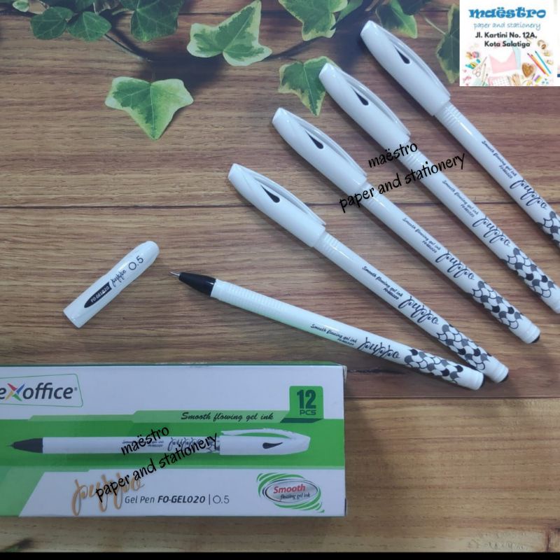 

FlexOffice Puppo Smooth Gel Pen 0.5 / Bolpen Puppo FlexOffice Berkualitas Murah