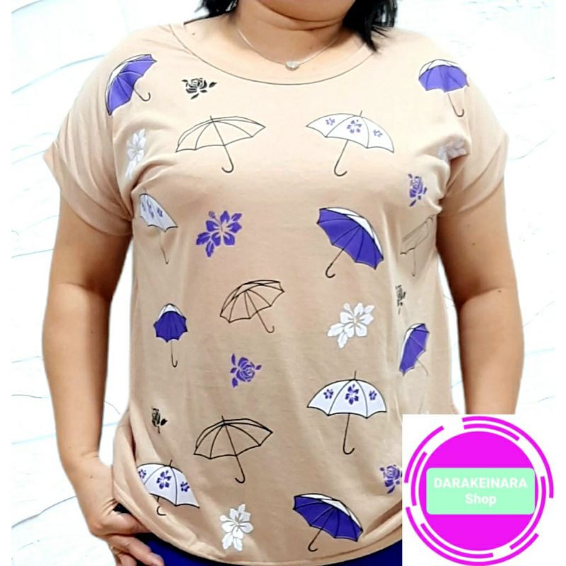 KAOS KAOS JUMBO WANITA BISA COD