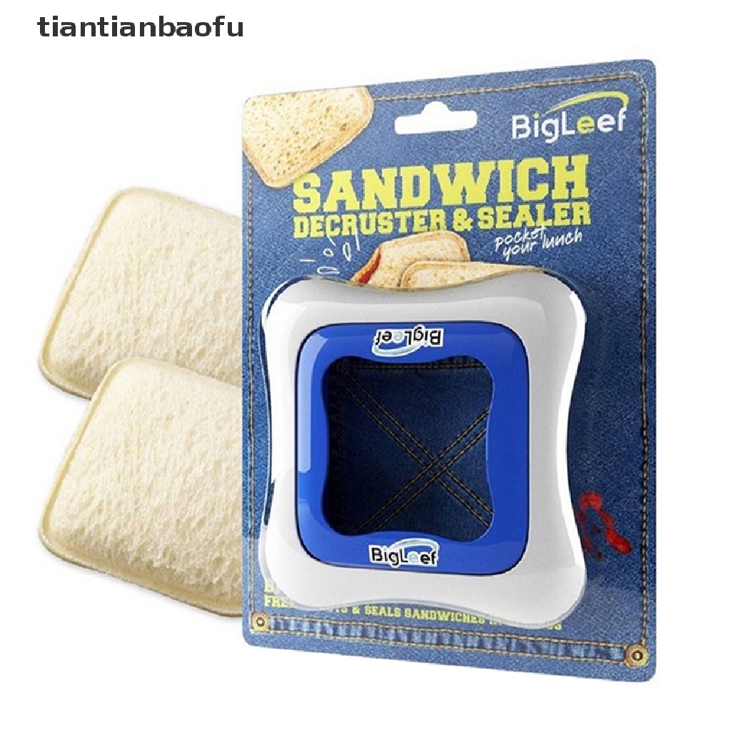 1 Set Cetakan Pemotong Roti Panggang Sandwich Model Lapis Ganda Untuk Dekorasi Kue