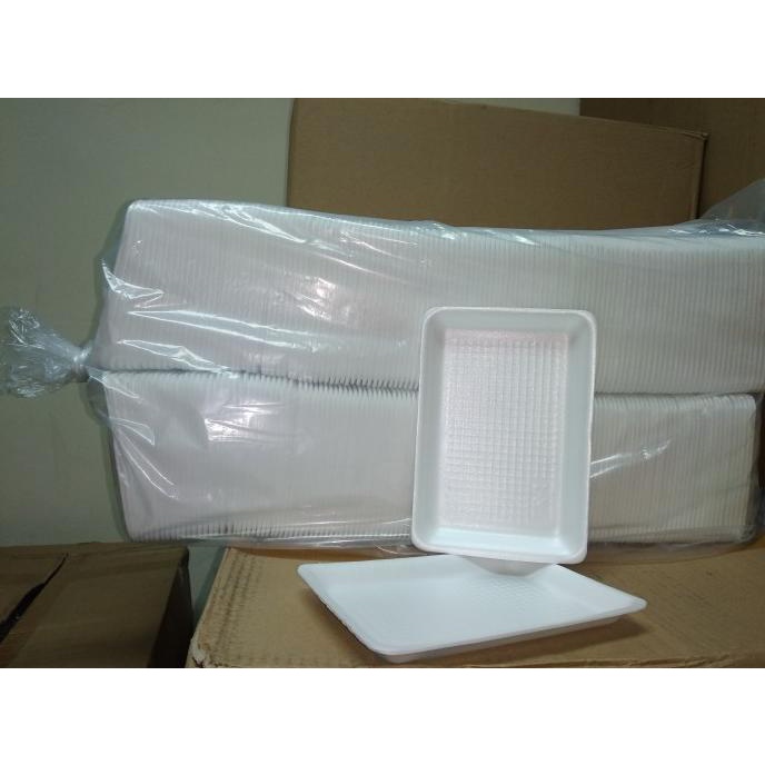 FOAM TRAY TR-1 STYROFOAM TRAY BUAH - TR1 ISI 250 PCS
