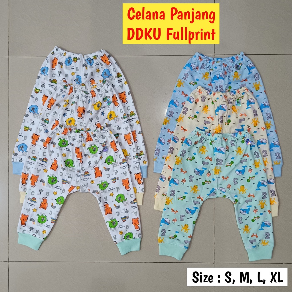 Celana Panjang DDKU Fullprint Motif Terbaru