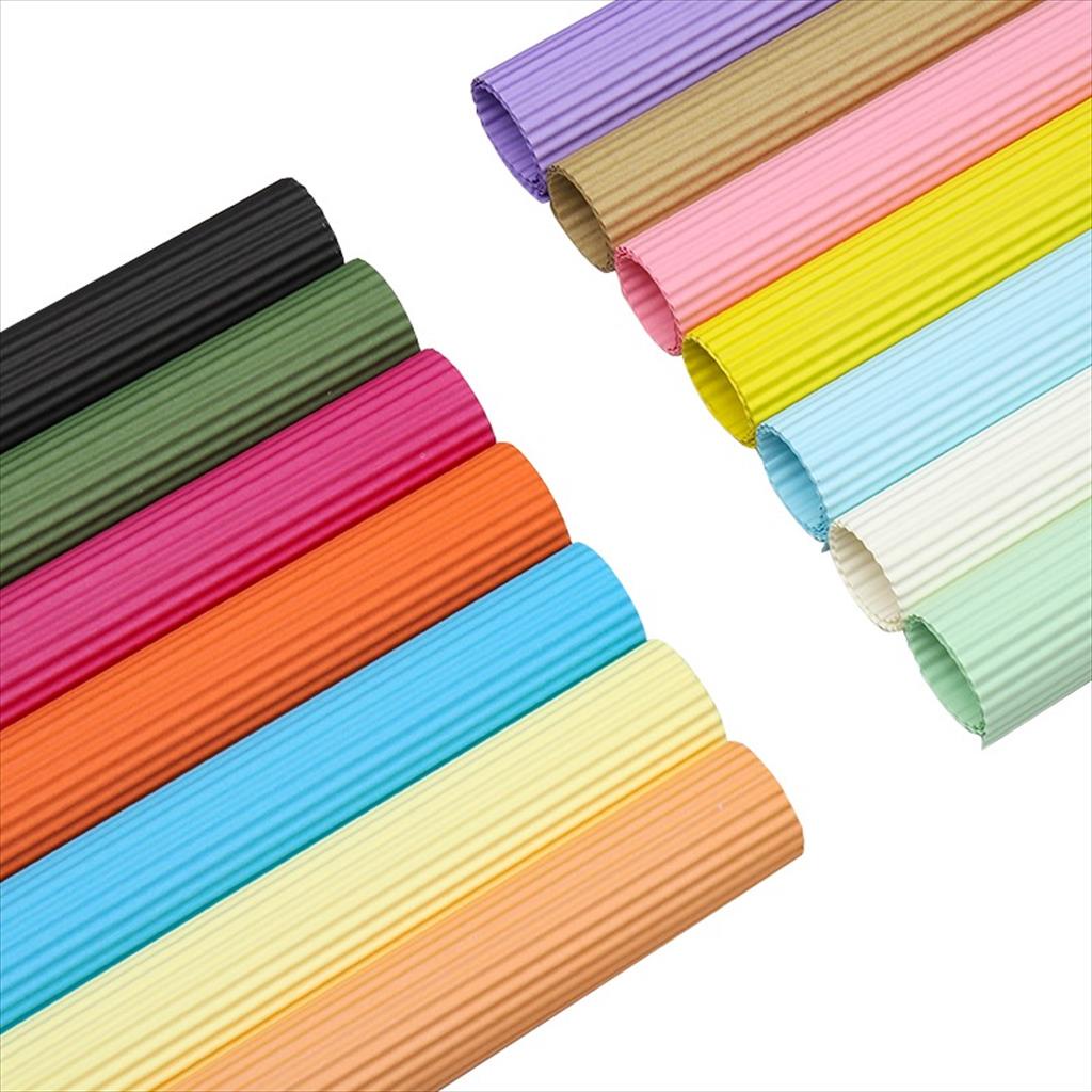 

[1 LEMBAR] Corrugated Fluting Paper / Kertas Bergelombang Art Paper DIY Handcraft Paper