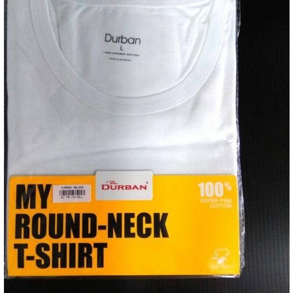 Kaos Dalam DURBAN SPORT 14110 PUTIH ISI 1 - M