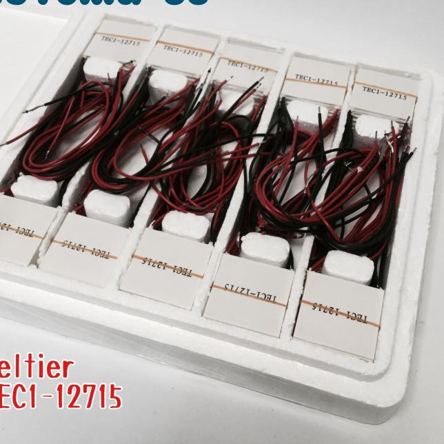 Peltier TEC1-12715 Thermoelectric 12V DC Elemen Panas Dingin 12715