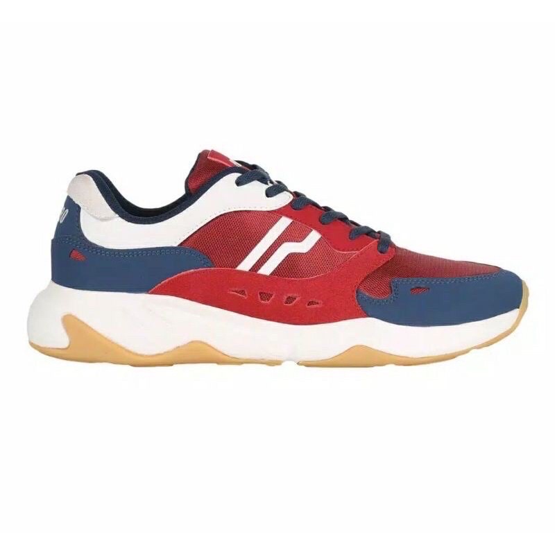 SEPATU SALE   PIERO ERGO BLACK GUM/RED BLUE OFF WHITE/GREY ORIGINAL 100%