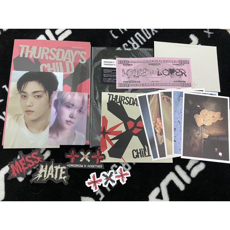 Album TXT Minisode 2 Thursday’s Child End version Soobin Yeonjun end dollar lolo dollar loser lover 