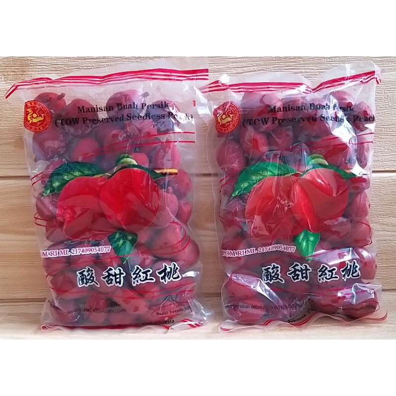 

✔MURAH Manisan Buah Persik 500gr / Manisan Imlek Persik / Sincia