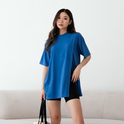 [TAVIA] ALO OVERSIZED TEE / BASIC TSHIRT/ KAOS WANITA / BASIC TEE / ATASAN WANITA