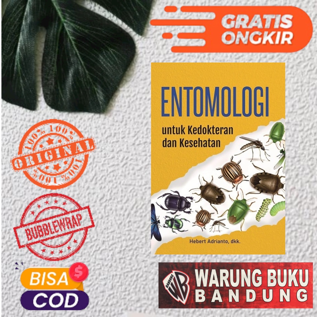 BUKU ENTOMOLOGI Untuk Kedokteran Dan Kesehatan - Hebert Adrianto