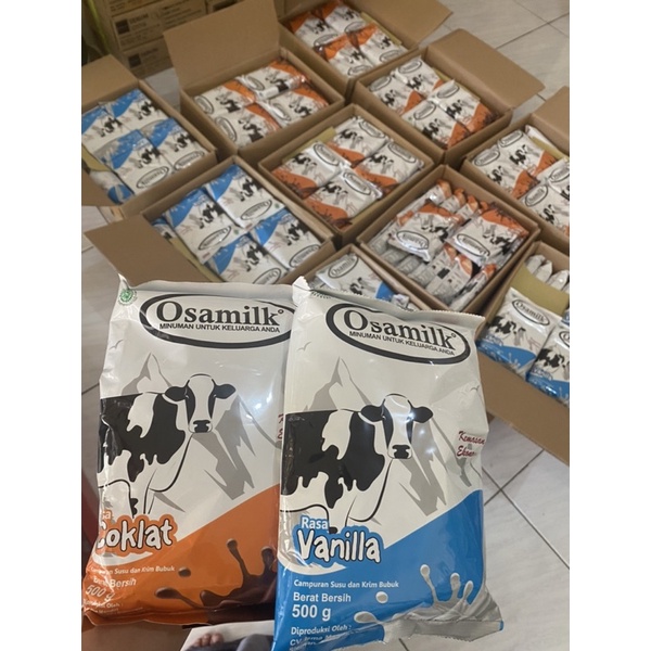 

osamilk coklat & vanilla