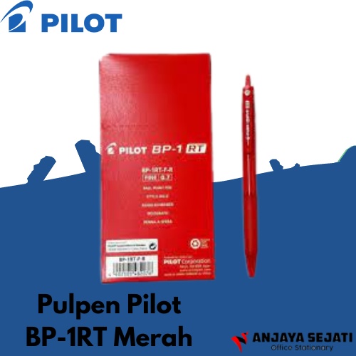 

Pulpen Pilot BP-1RT Merah | Pulpen Merah Pilot | Pen Merah | Perlusin