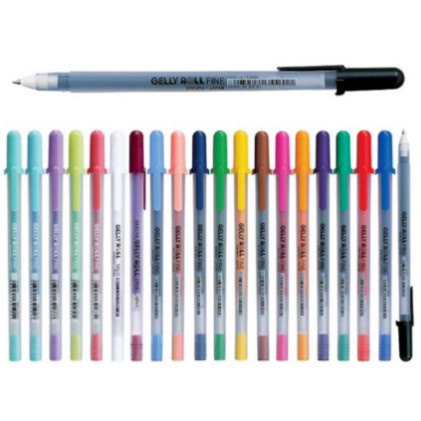 

Sakura Gelly Roll Classic Gel Pen - Fine Point 0.6mm - Color Gel Pen Bolpen