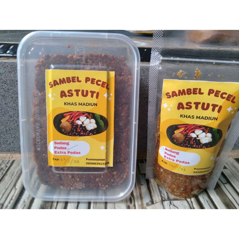 

sambel pecel / bumbu pecel / sambel kacang khas madiun berat 1kg