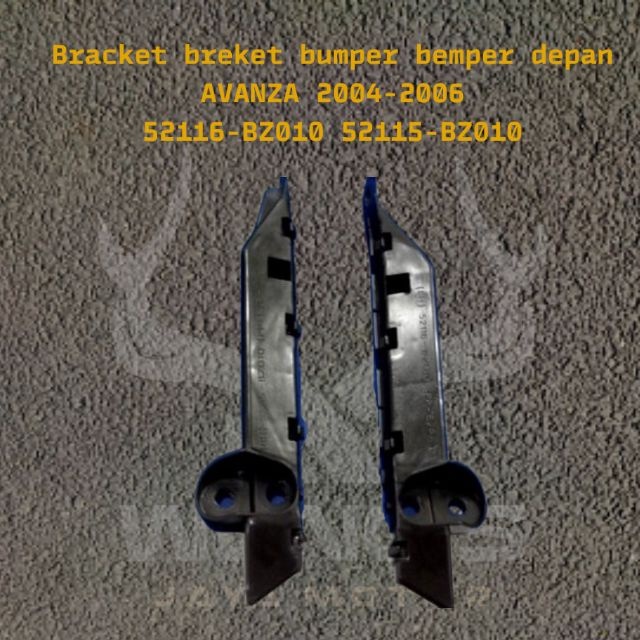 BRACKET BUMPER BREKET BEMPER DEPAN AVANZA 2004-2006