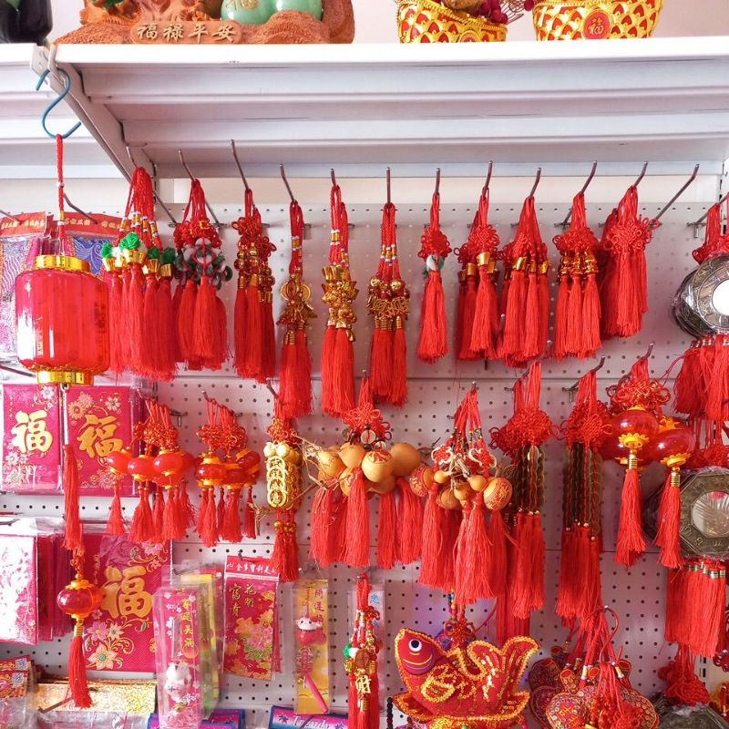 Tussel imlek / Tassel Hampers Imlek / Souvenir Sincia / Gantungan Imlek Mini