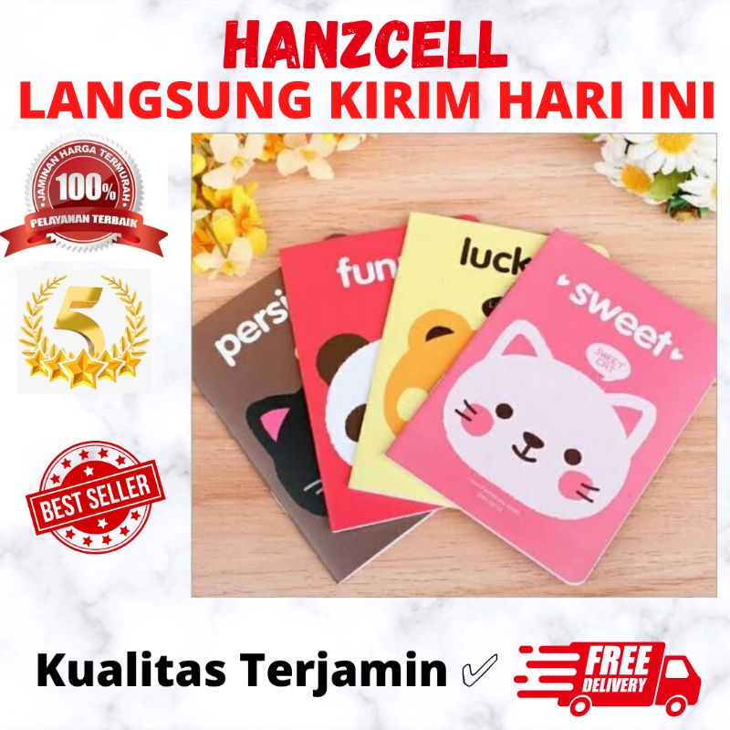 

buku tulis mini kartun note book mini cartoon mini book