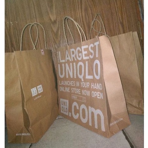 

Paper Bag UNIQLO 100% Original