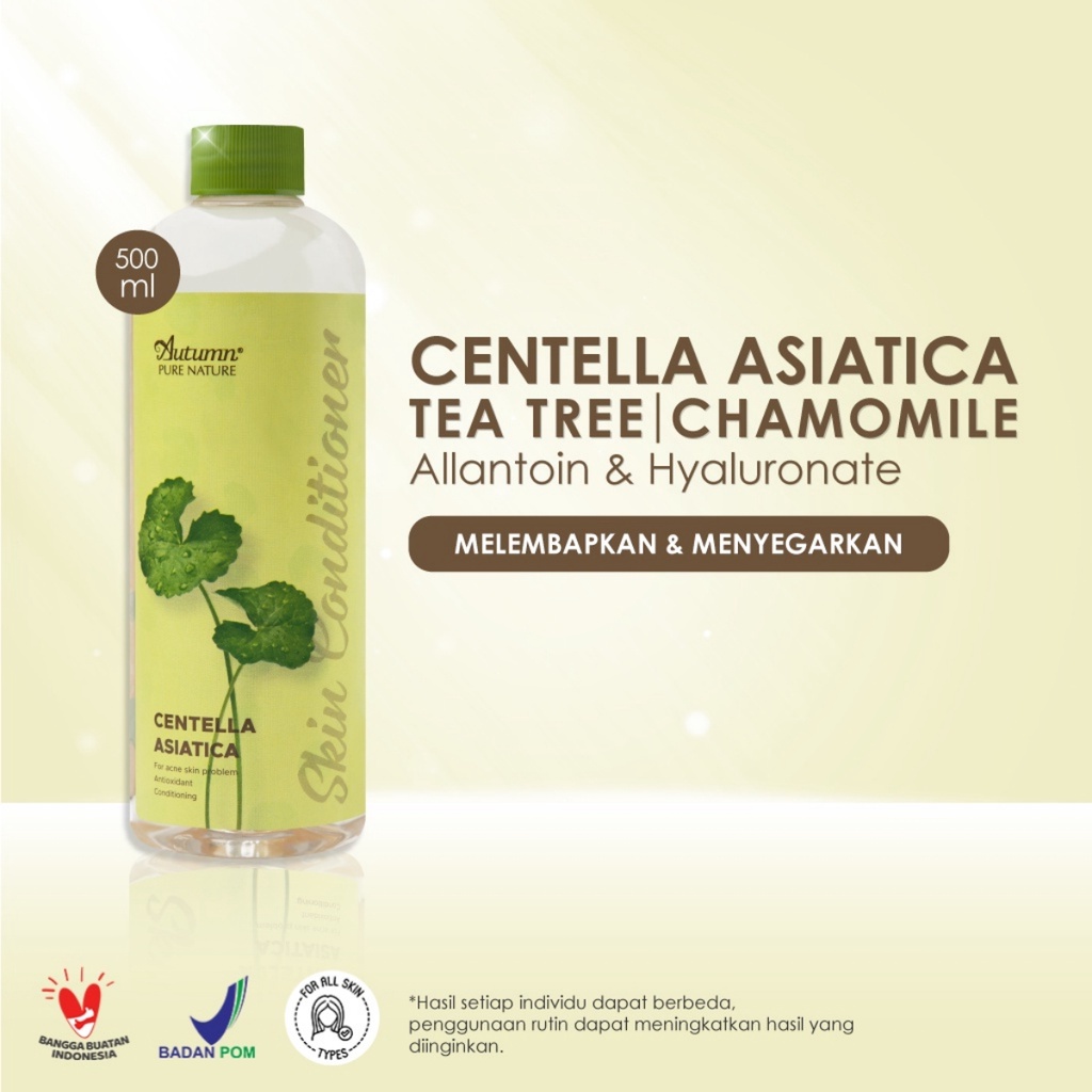 AUTUMN PURE NATURE Skin Conditioner Centella Asiatica 500ml - Apple_Kosmetik