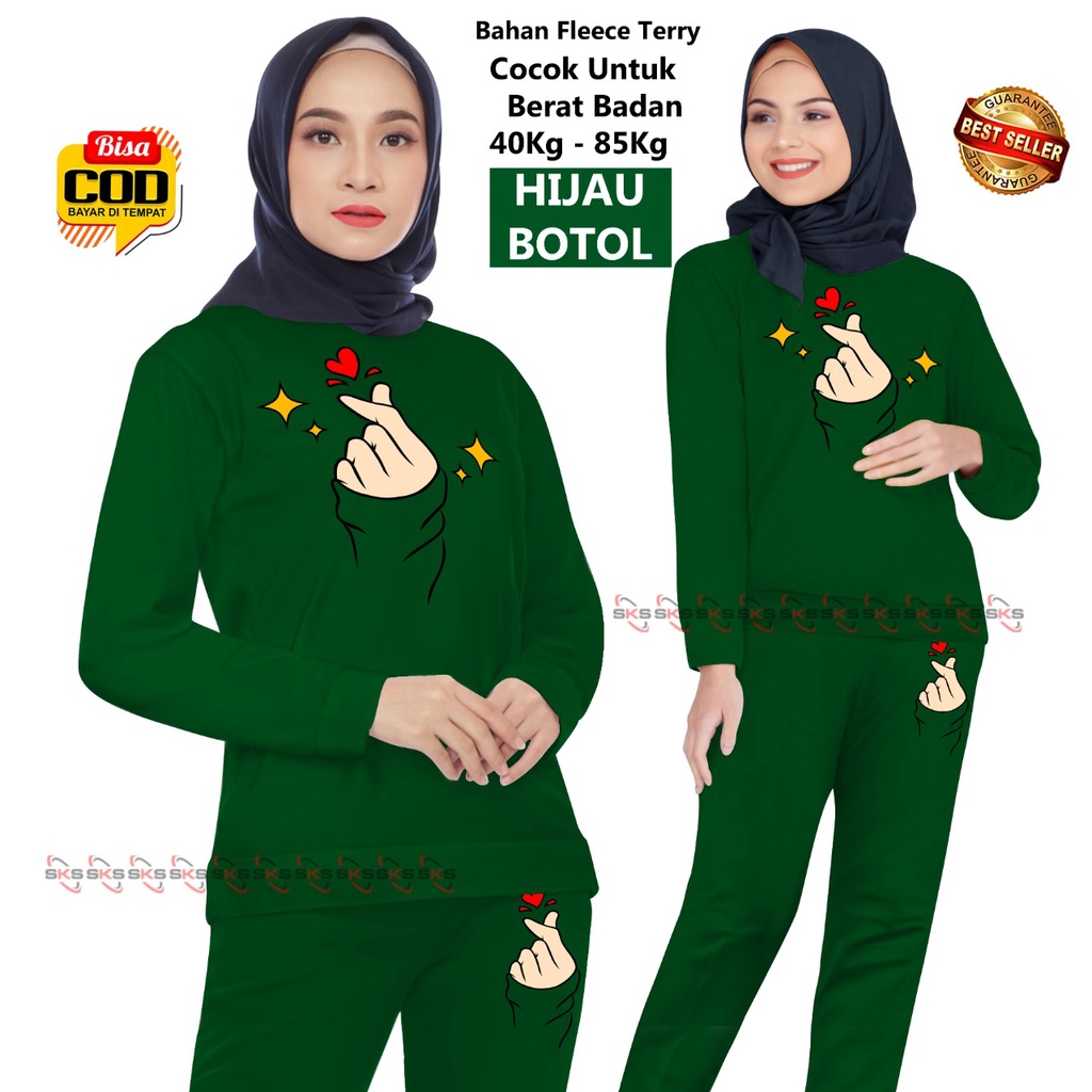 Setelan Olahraga Wanita, BISA COD &amp; Gratis Ongkir TOP MODEL 000100 Setelan Training Senam, Setelan Training Saranghaeyo, Trening Wanita Joging Training Suit Sportswear Suit paling laris Kostum Senam Joging Baju Olahraga Sepeda Paling Trend Terkini