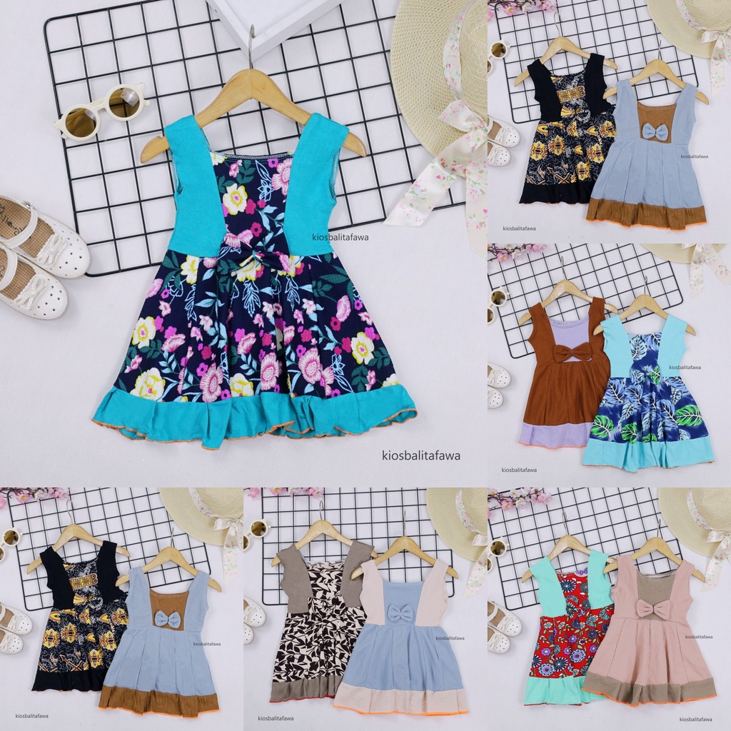 Dress Aurora uk Bayi 0-12 Bulan / Pakaian Pesta Anak Perempuan Baju Anak Dress Murah Motif Lucu Gaun