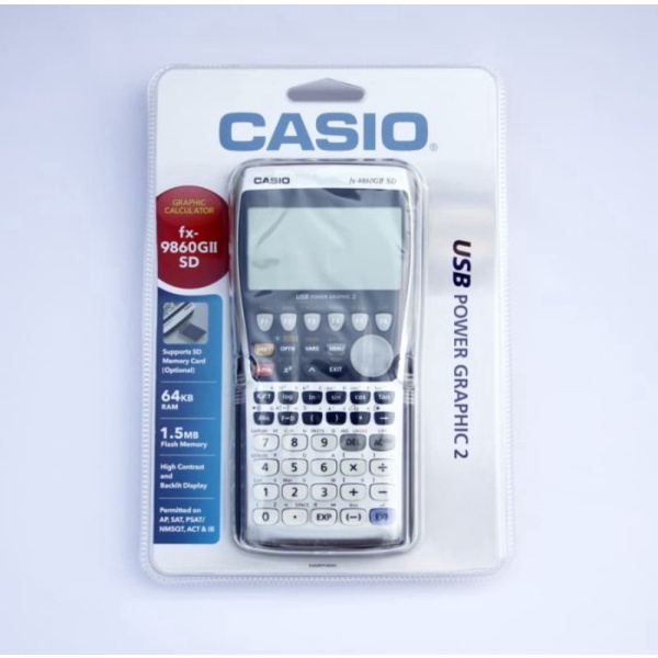 

Promo tools n parts KALKULATOR CASIO FX-9860 GIISD USB POWER GRAPHIC 2/casi Limited