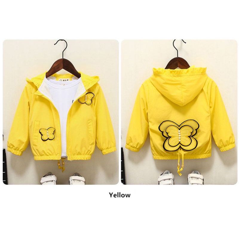 jaket anak import perempuan kupu kupu lucu terbaru dan termurah