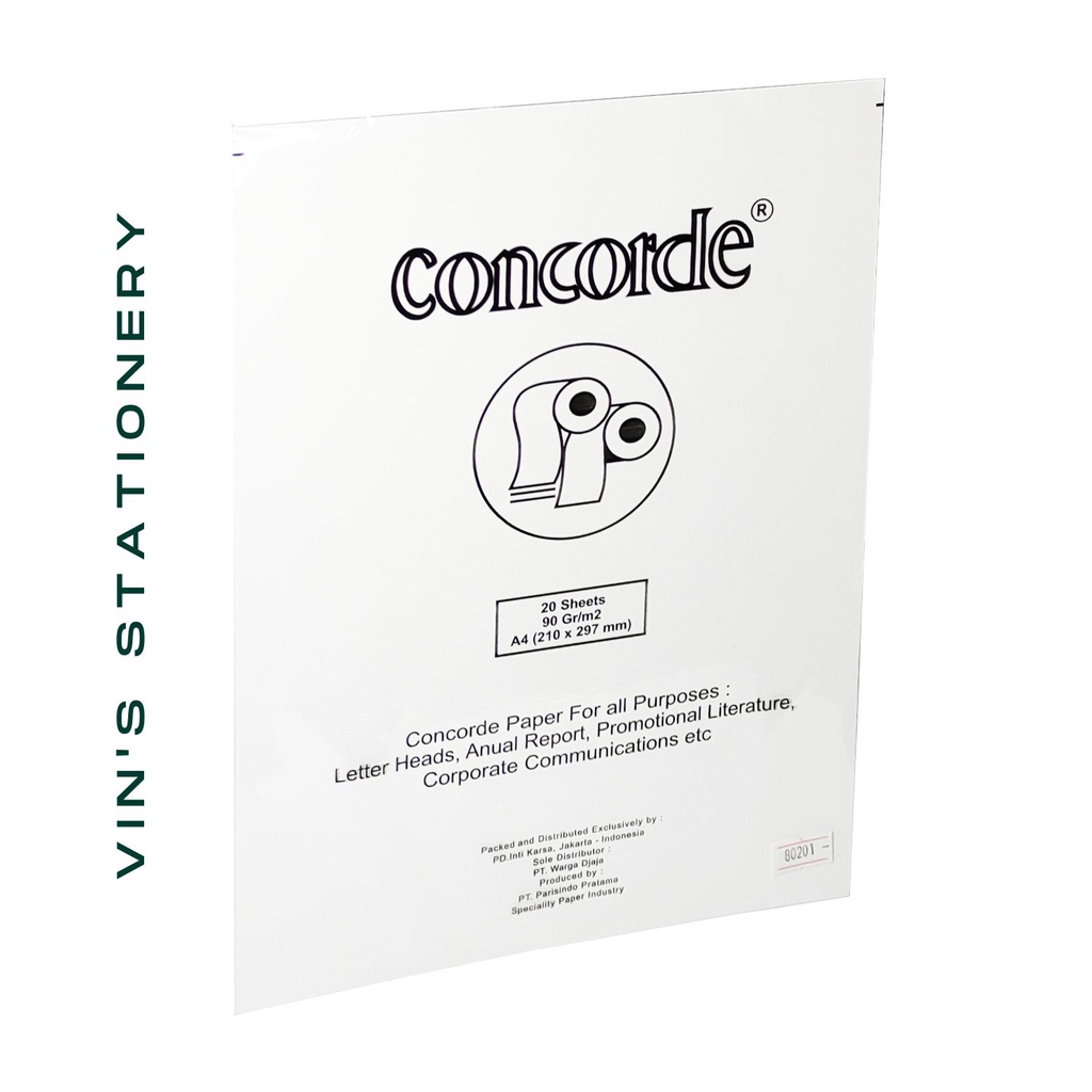 

ORIGINAL KERTAS CONCORDE 90 GR
