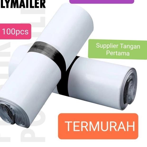 

Polymailer 50x60 cm Kantong Plastik Packing Online dgn Seal isi 100pcs - Hitam, Reguler