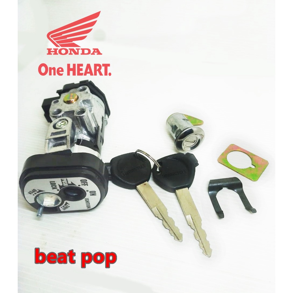 Kunci kontak set K81 kualitas BEAT POP , BEAT ESP , BEAT STREET , BEAT FI NEW Original 100%