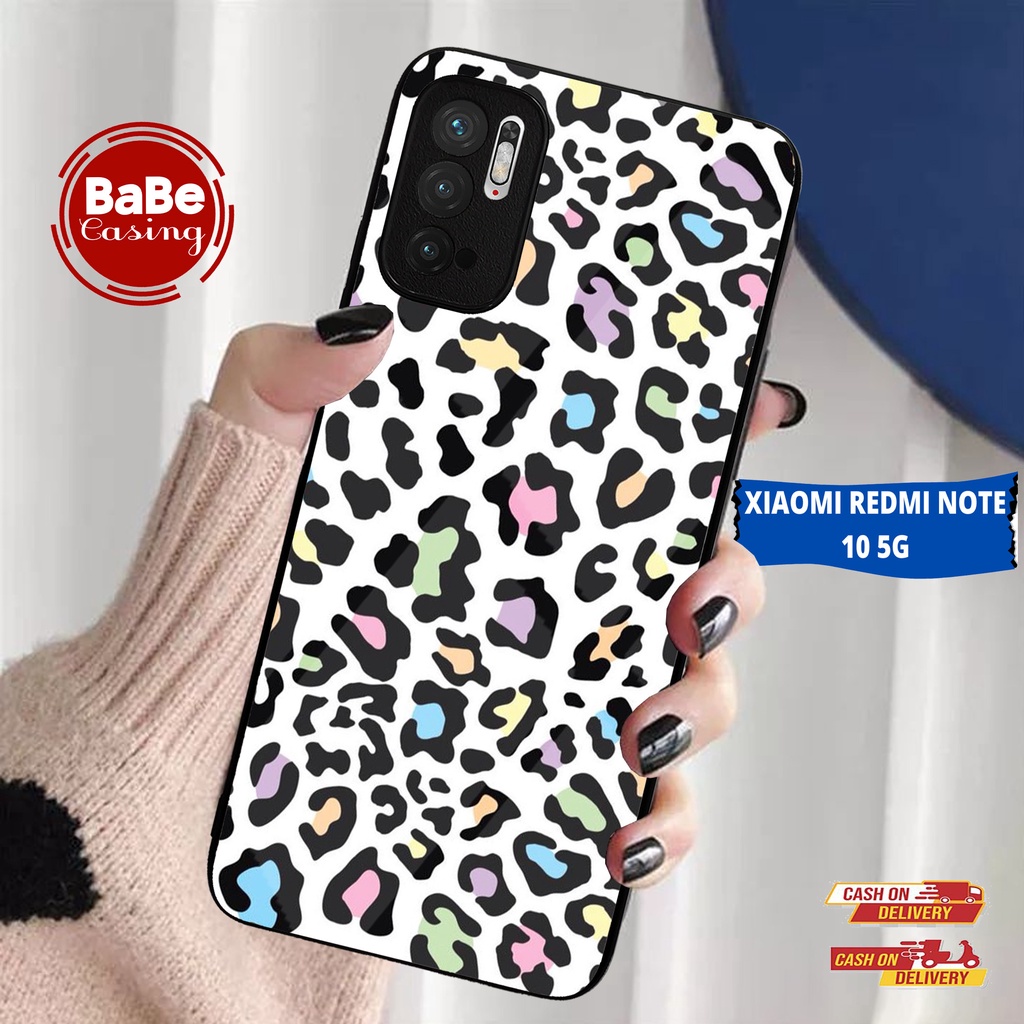 Case Xiaomi Redmi Note 10 5g Casing Redmi Note 10 5g Leopard Cute Cassing Hardcase Softcase Glossy