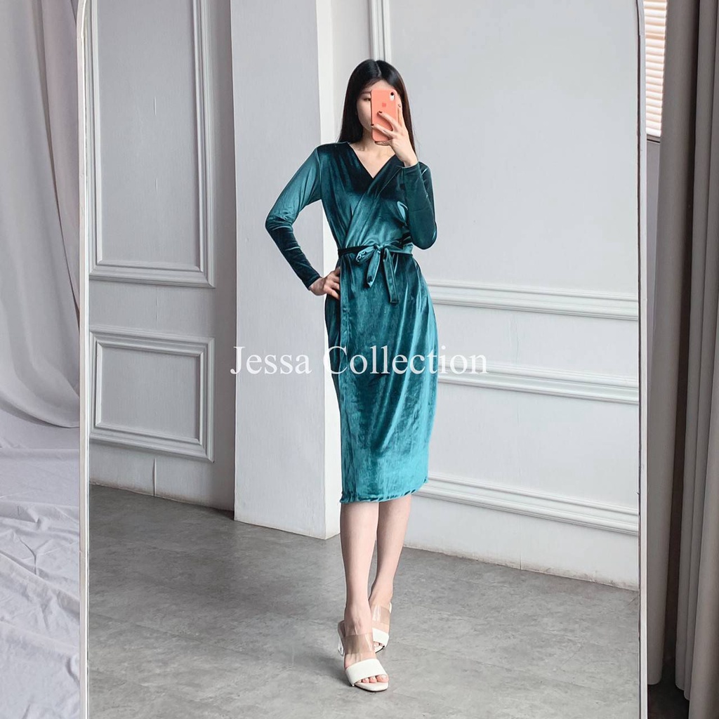 Velvet Dress Meladi FG