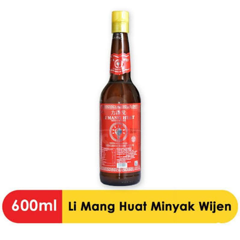 

Minyak wijen LMH Li Mang Huat sesame oil 600ml