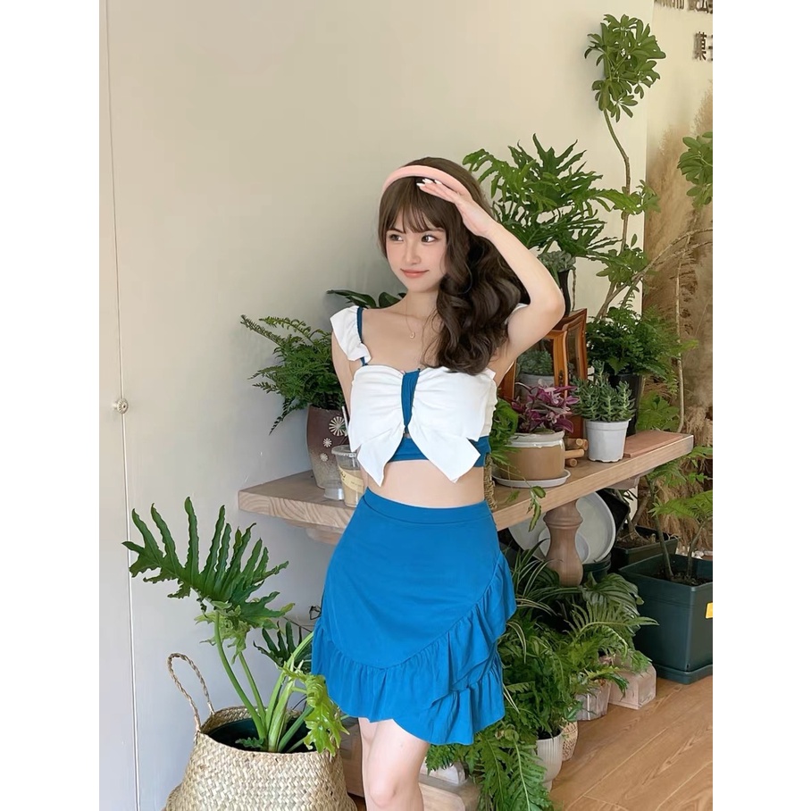 JEANY baju renang wanita swimwear style korea bikini beachwear premium