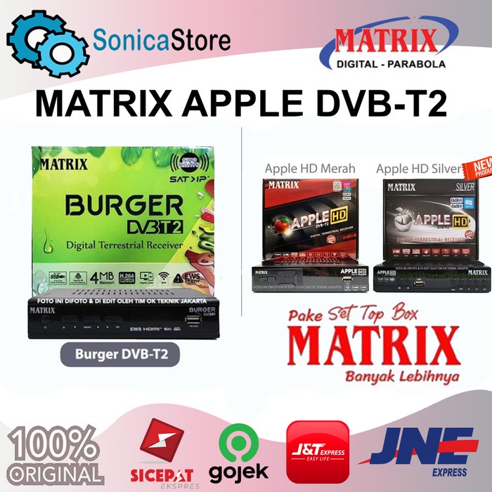 Set Top Box Matrix Apple HD DVB-T2 2021