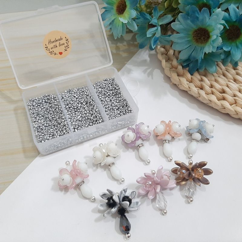 Azizamuslimah bros mini / mini bros / bros batu / bros dagu