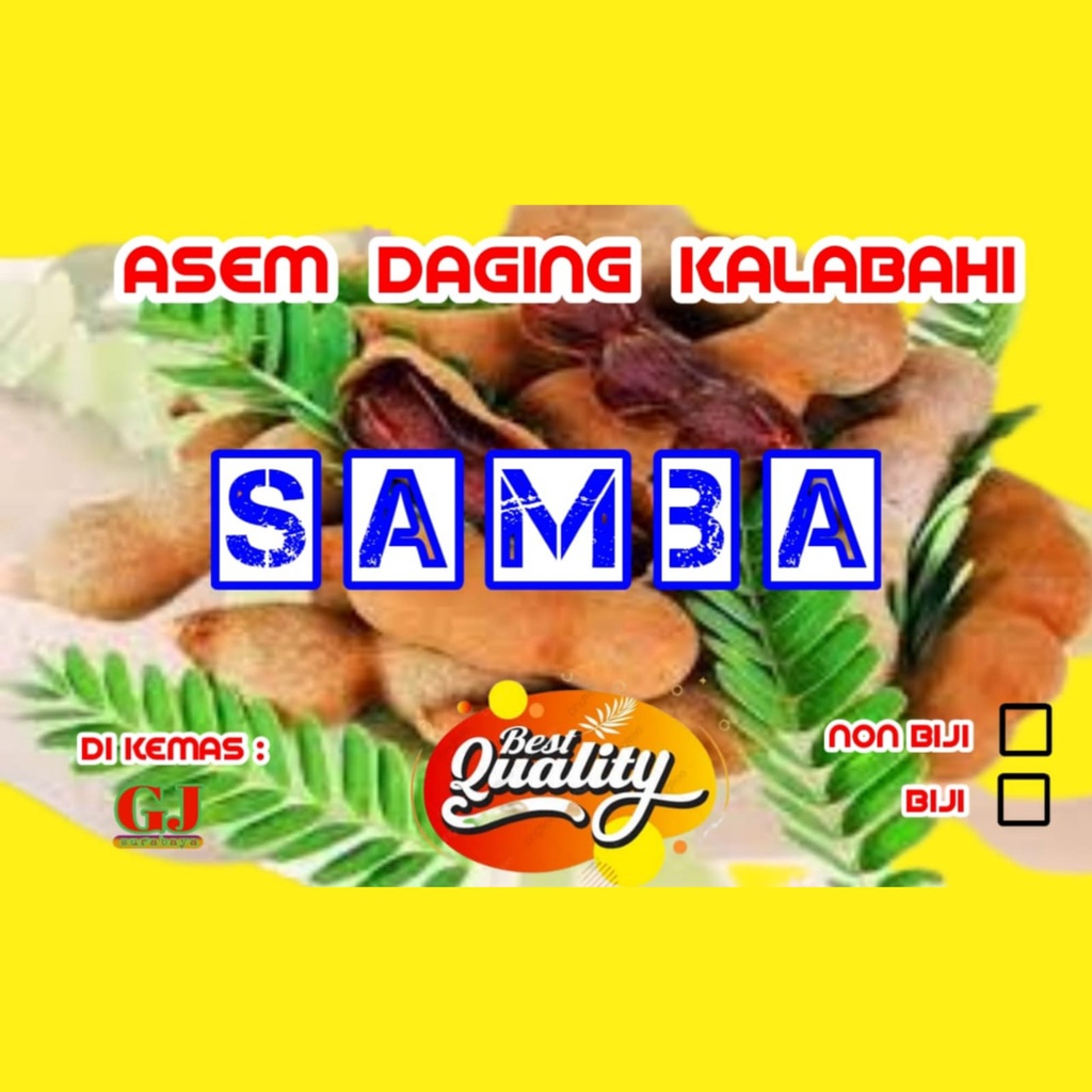 

1 KG - ASAM JAWA TANPA BIJI (WARNA COKLAT) 100% ASLI MURNI TANPA CAMPURAN