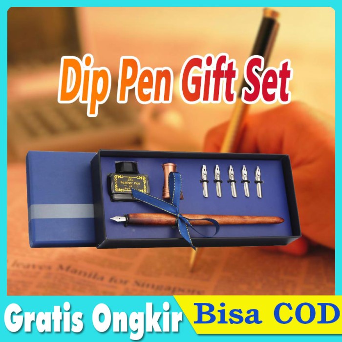 

#@#@#@#@] Vintage Retro Fountain Pen Pena Tinta Qallam Khot dengan