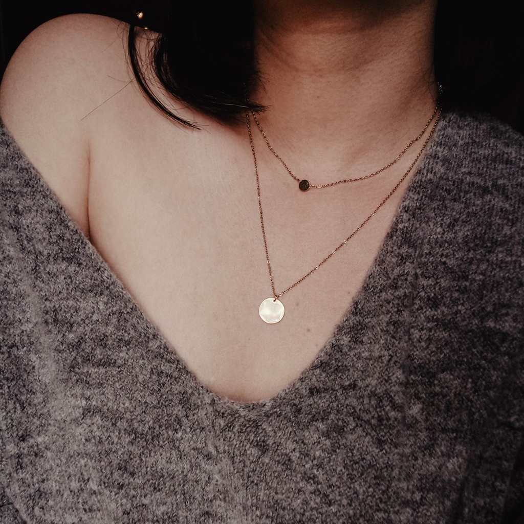 PREMIUM BLAIR NECKLACE (STAINLESS STEEL + 18K GOLD PLATED) - ANTI KARAT