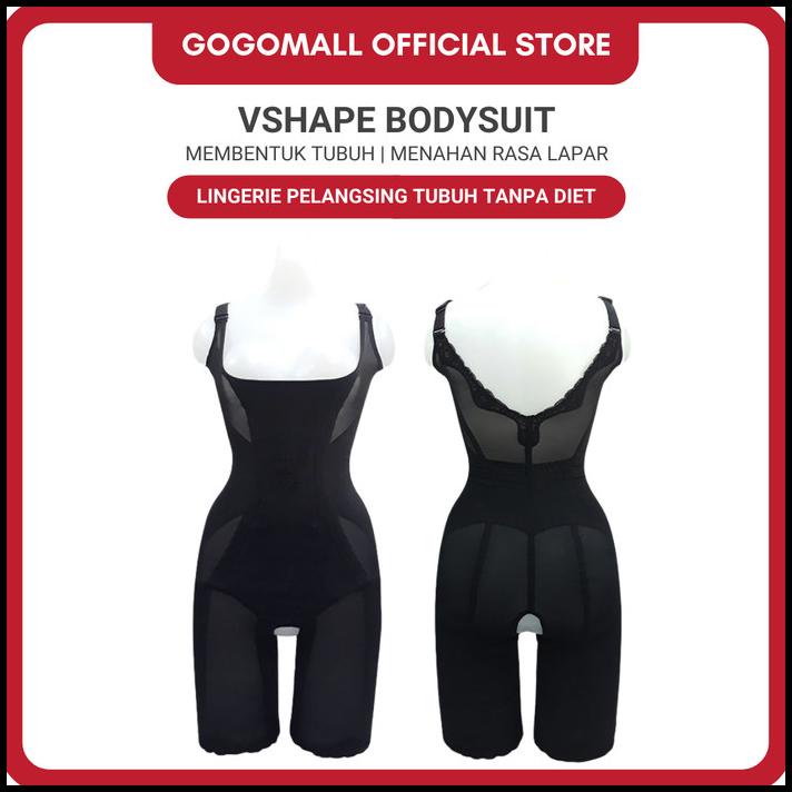 Promo Jual Vshape Bodysuit - Lingerie Pelangsing Tubuh Tanpa Diet 1Pcs