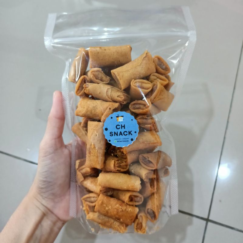 

SUMPIA UDANG RASA ORIGINAL / PEDAS ( 225 GRAM )