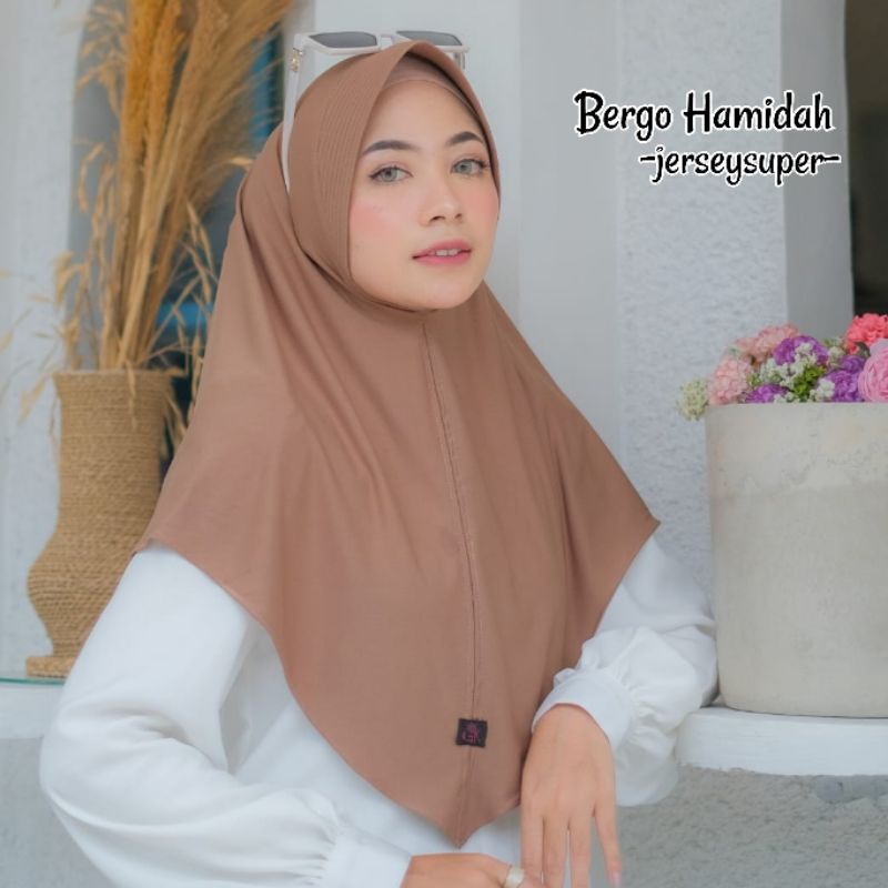 BERGO HAMIDAH / BERGO DAILY / JILBAB JERSEY / BERGO JERSEY / JIILBAB DAILY / JILBAB PET / BERGO PET / JILBAB INSTAN / HIJAB INSTAN