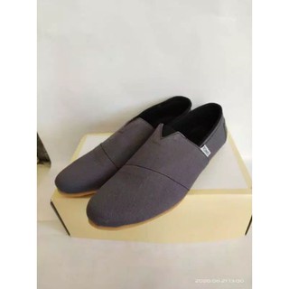 Sepatu slip on TOMS/slip on pria wanita murah/slip on produksi sendiri/sepatu canvas