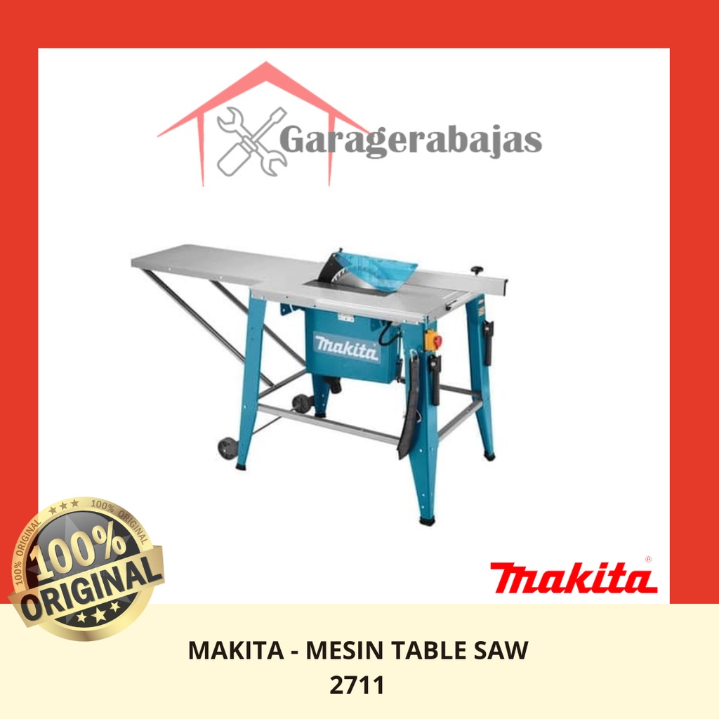 Makita 2711 Mesin MZTa Potong Kayu 10 Table Saw