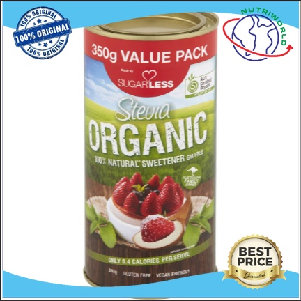 

Sugarless Stevia Organic 350g