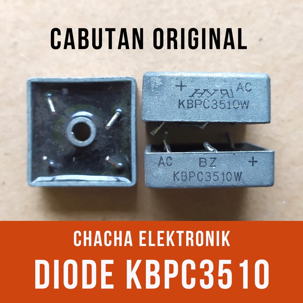 Jual DIODE KBPC3510 KBPC 3510 35A 1000V | Shopee Indonesia